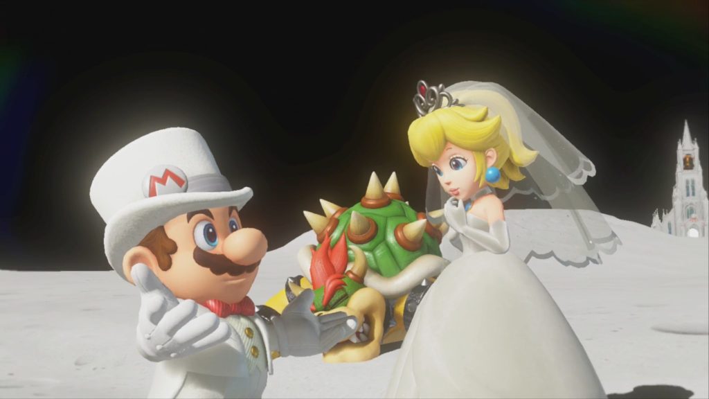 Mario e Peach como casal