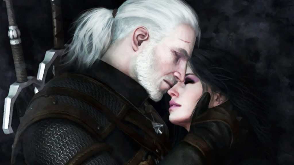 Yennefer e Geralt como casal